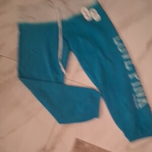 PINK Victoria's Secret Teal Kids Joggers